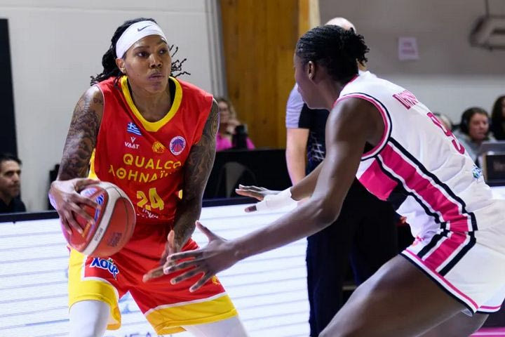 Σαρνέ – Αθηναϊκός 69-75: Τρίτη νίκη για την ομάδα της Καλτσίδου στο EuroCup Women