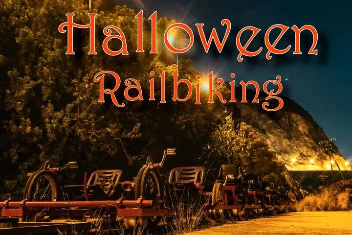 Ζήσε την απόλυτη εμπειρία Railbiking in Greece με την παρέα σου σε version Halloween