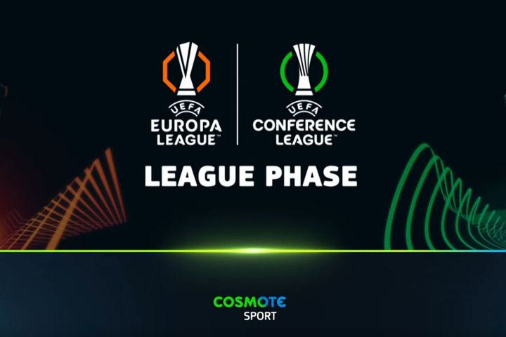 UEFA Europa & Conference League: Παναθηναϊκός, ΠΑΟΚ και ΑΕΚ παίζουν στην COSMOTE TV