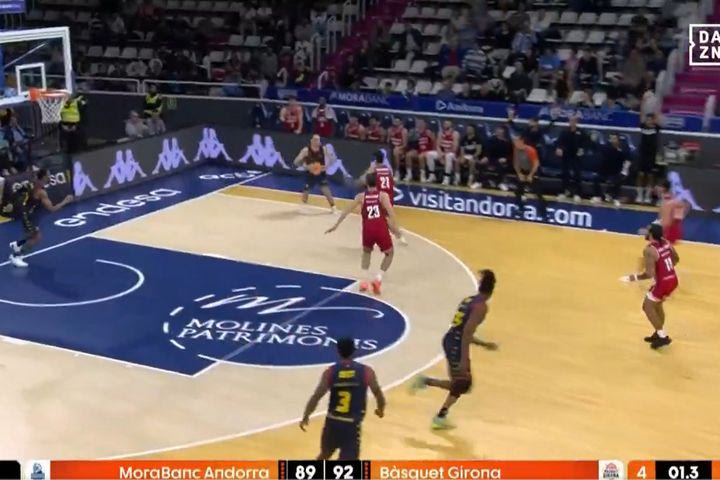 Ο Ράφα Λουθ έβαλε μυθικό τρίποντο ολόκληρου γηπέδου για να στείλει στην παράταση το Ανδόρρα – Ζιρόνα