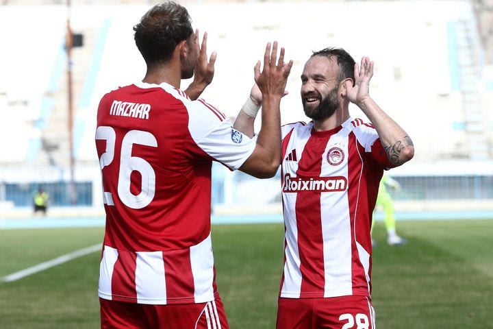 Super League 2: Φοβερός Βαλμπουενά έκανε την ανατροπή μέσα σε επτά λεπτά για τον Ολυμπιακό Β’ κόντρα στην Athens Kallithea