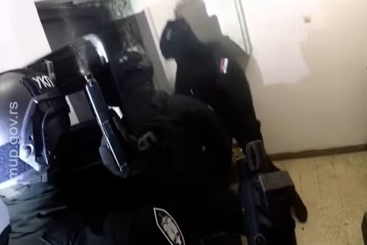 Αυτό είναι το VIDEO της επιχείρησης που συνελήφθη μεταξύ άλλων και ο διαιτητής, Ούρος Νίκολιτς