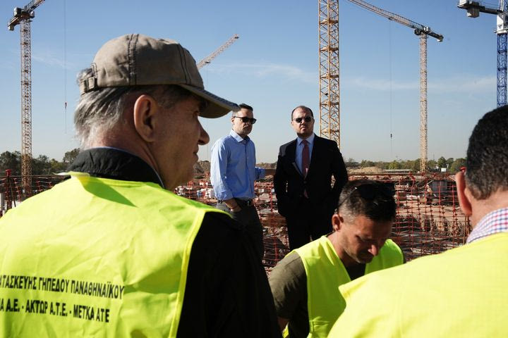 Παναθηναϊκός, γήπεδο: Έπεσε η πρώτη πλάκα στον Βοτανικό