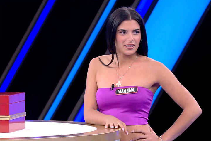 Η κόρη του Αντώνη Βλοντάκη και της Κορίνας Στεργιάδου έπαιξε στο τηλεπαιχνίδι Deal