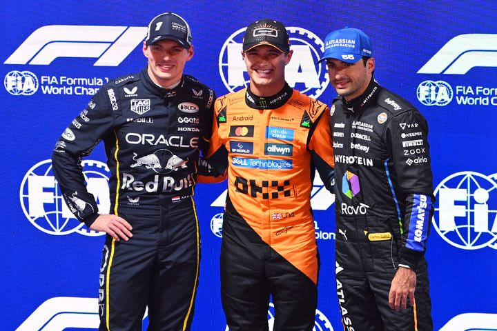 Νόρις: “Ήταν τρομερά αγχωτικό” -Φερστάπεν: “Ένιωθα σαν να οδηγούσα σε πάγο”