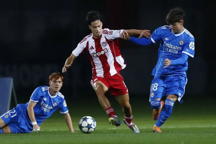 Τα highlights της ήττας του Ολυμπιακού από τη Ρεάλ για το Youth League