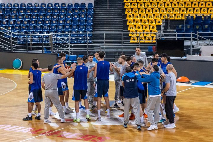 Mundobasket 2027: Τα VIDEO του SPORT24 από την προπόνηση της Εθνικής στο Nick Galis Hall
