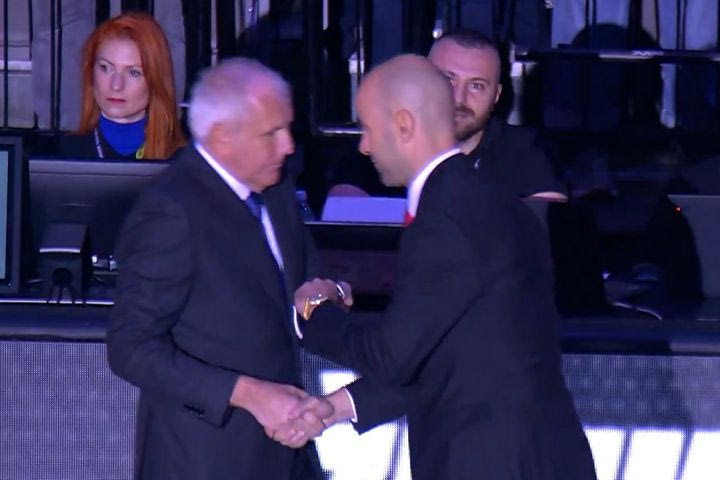 Η χειραψία Ομπράντοβιτς – Σπανούλη και το “good game” του Ζοτς στον Kill-Bill