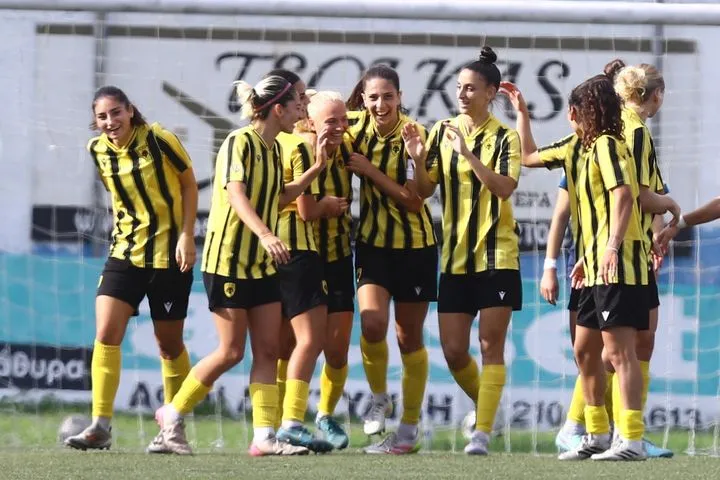 Women’s Football League: ΠΑΟΚ και ΑΕΚ συνέχισαν με το απόλυτο πριν από το μεγάλο ντέρμπι στη Θεσσαλονίκη