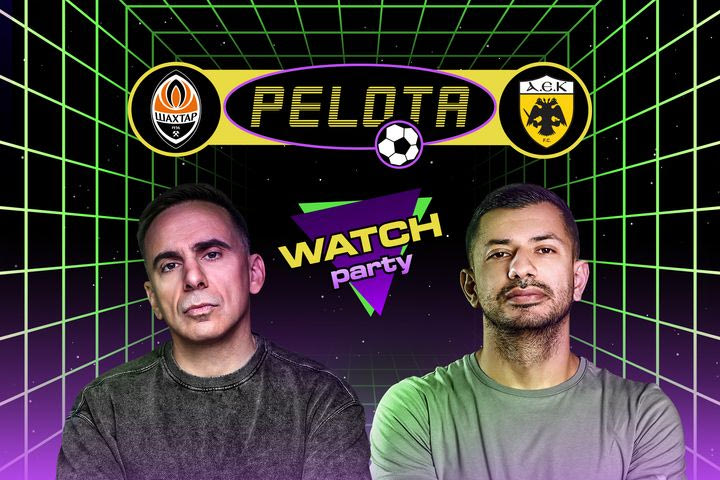 LIVE με Watch Party για το Σαχτάρ – ΑΕΚ
