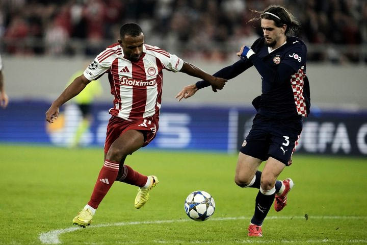 Τα highlights από την πικρή ισοπαλία του Ολυμπιακού με την Αϊντχόφεν στο Καραϊσκάκης για το Champions League