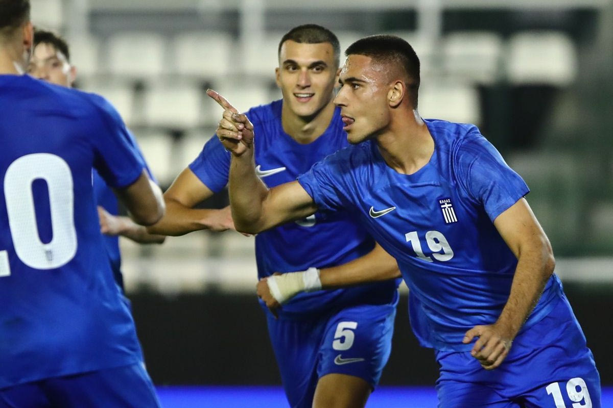 Τα τρία γκολ, τα δοκάρια και τα highlights από τη νίκη της Εθνικής κόντρα στη Γεωργία