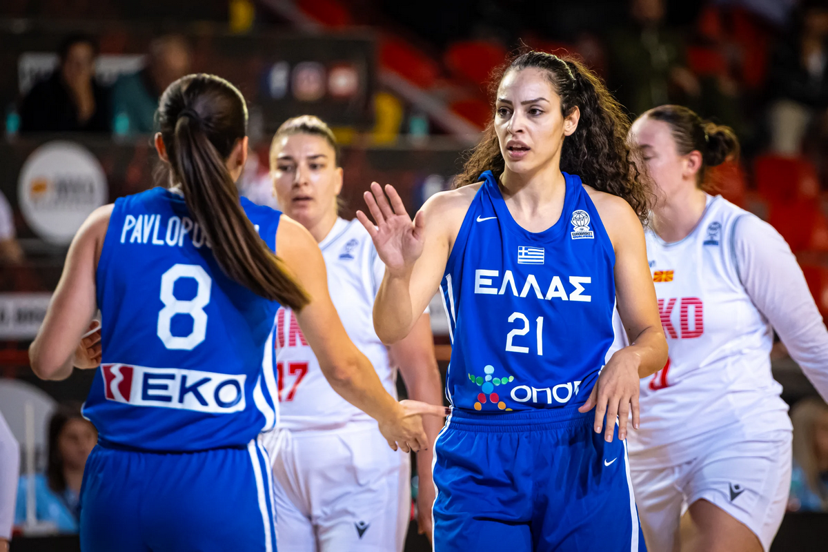 Τα highlights από το ματς της Εθνικής Γυναικών κόντρα στη Βόρεια Μακεδονία