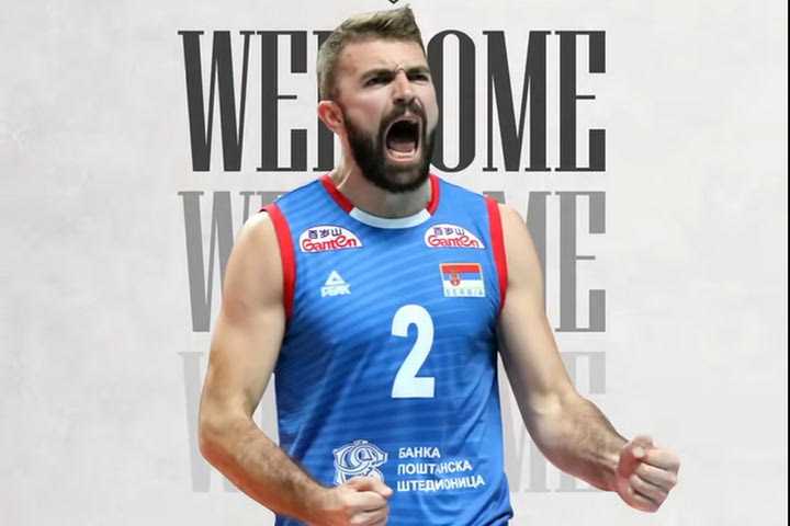 ΠΑΟΚ, βόλεϊ ανδρών: Έκανε το απόλυτο μπαμ με την απόκτηση του Ούρος Κοβάτσεβιτς