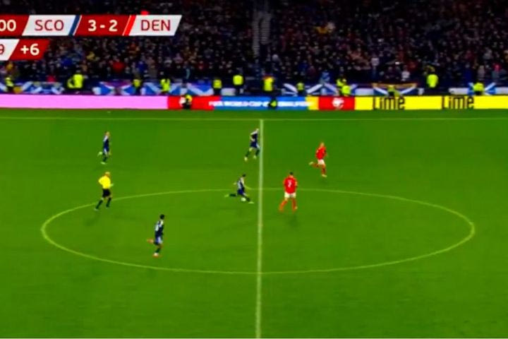 Σκωτία – Δανία: Ασύλληπτο φινάλε στο Χάμπντεν Παρκ, με τον ΜακΛίν να σκοράρει κάτω από τη σέντρα και να σφραγίζει την πρόκριση στο Μουντιάλ