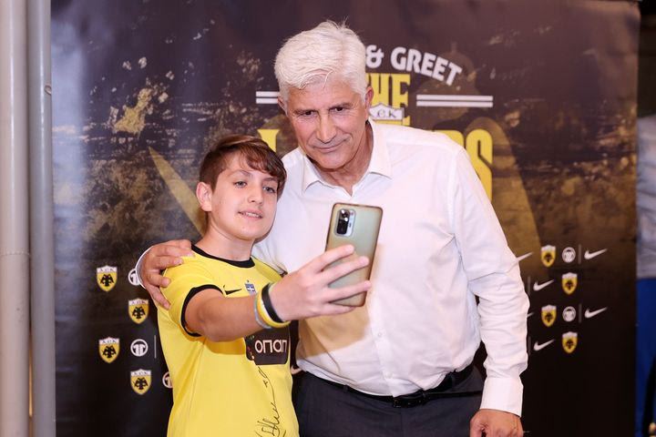 ΑΕΚ: Πόλος έλξης ο Στέλιος Μανωλάς στην OPAP Arena για μικρούς και μεγάλους φίλους της Ένωσης