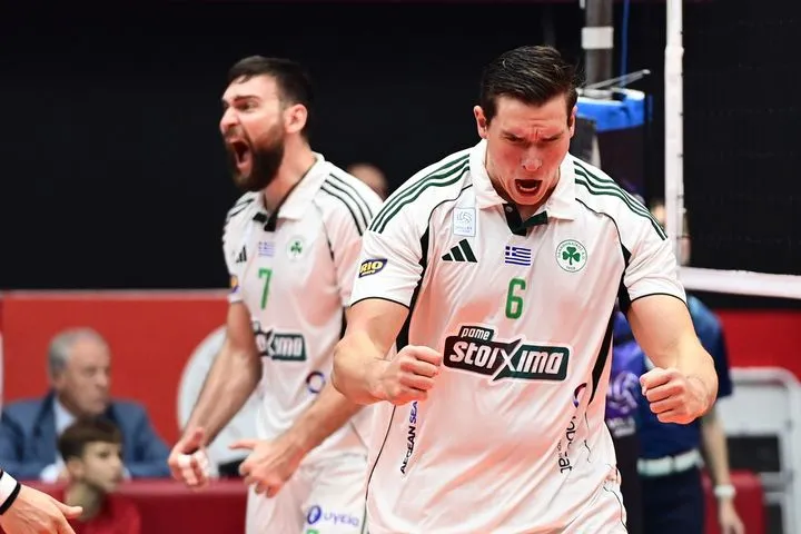 Τα highlights από την άνετη επικράτηση του Παναθηναϊκού με 3-0 σετ στο Μελίνα Μερκούρη