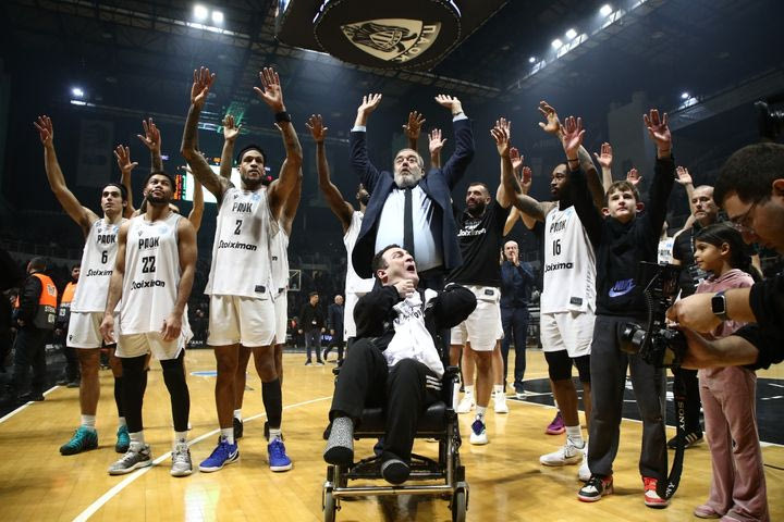 ΠΑΟΚ – Μπράουνσβαϊγκ: Παίκτες, Χατζόπουλος, Γιαννάκης και φίλαθλοι πανηγύρισαν έξαλλα τη μεγάλη πρόκριση