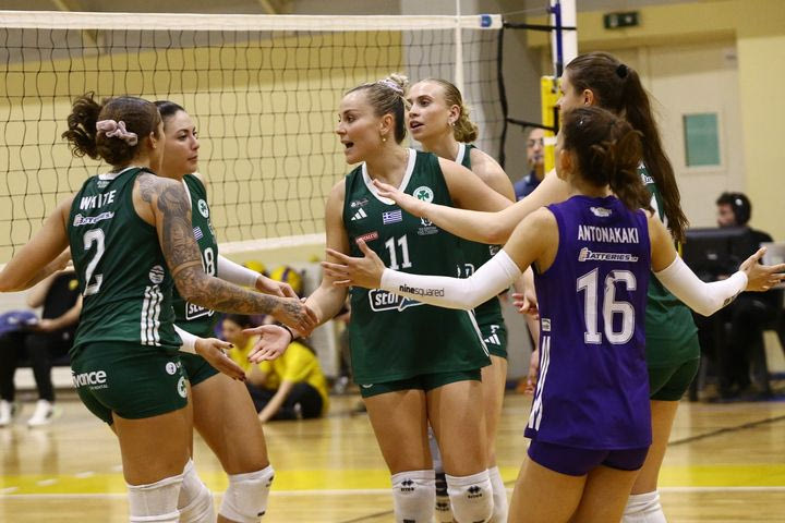 ΑΕΚ – Παναθηναϊκός 2-3: Πήρε τη ματσάρα του Ολυμπιακού Χωριού με ασυναγώνιστη Γουάιτ και παρέμεινε αήττητος στην κορυφή