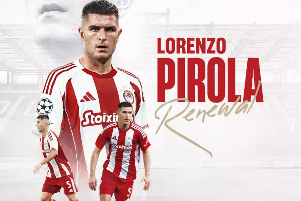 Ανανέωσε με Πιρόλα ο Ολυμπιακός Ανανέωσε με Πιρόλα ο Ολυμπιακός