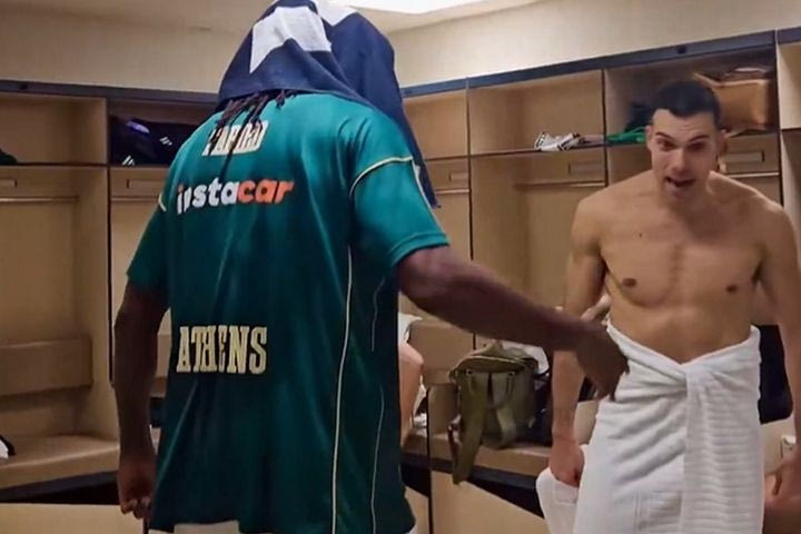 Τρέλα Σλούκα για Φαρίντ, όταν ο Αμερικανός μπήκε στα αποδυτήρια: Φώναζε “Manimal”