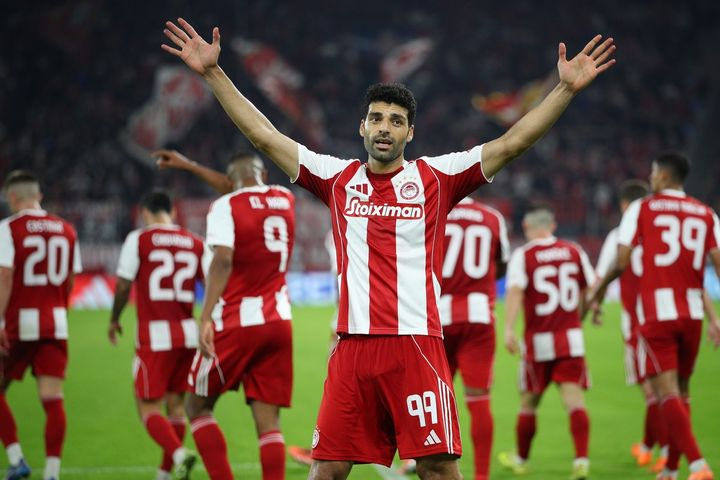 Κατρακυλά ο άσος του Ολυμπιακού μετά τις απουσίες της Ρεάλ