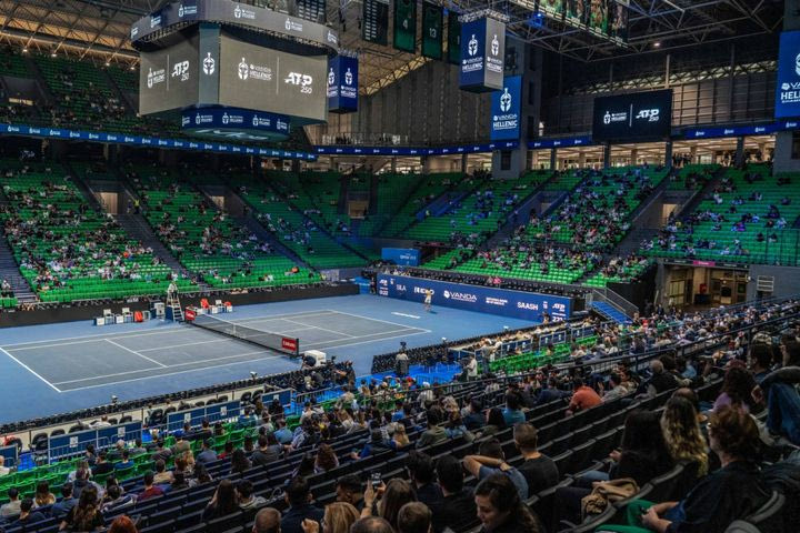 Το τρομερό timelapse video της μεταμόρφωσης του TELEKOM CENTER Athens σε γήπεδο τένις