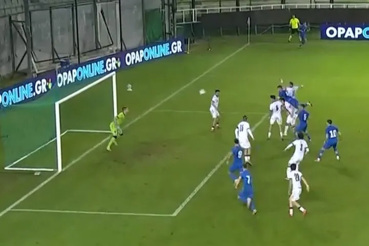 Κεφαλιά-δυναμίτης από τον Καλογερόπουλο και 2-0 για την Εθνική