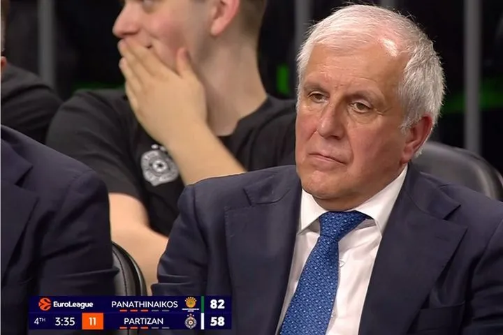 Παρτίζαν – Παναθηναϊκός: Το κενό βλέμμα του μαρμαρωμένου Ομπράντοβιτς