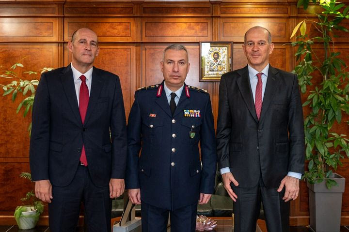 Ο Παναγιώτης και ο Γιώργος Αγγελόπουλος συναντήθηκαν με τον Αρχηγό της Ελληνικής Αστυνομίας