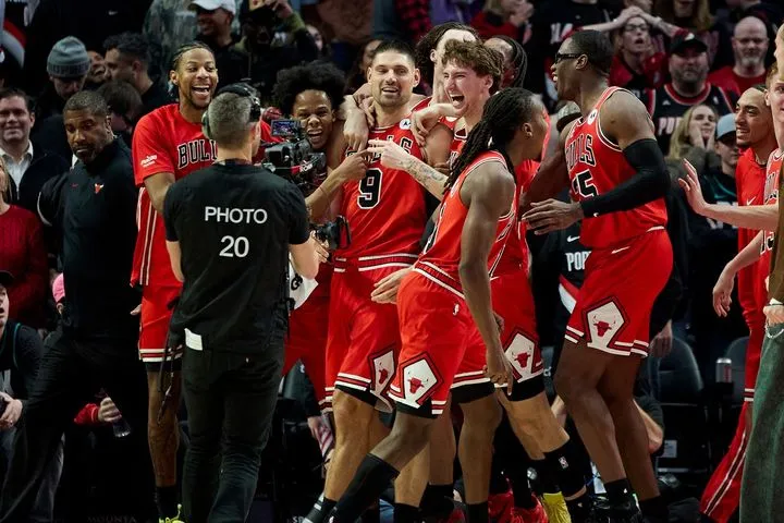 NBA: Ο Βούτσεβιτς είπε την τελευταία λέξη και οι Μπουλς δραπέτευσαν από το Πόρτλαντ