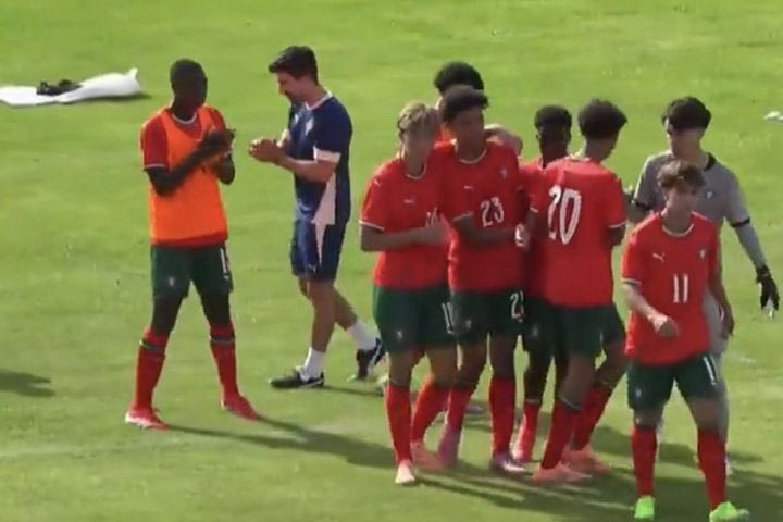 Ο Κριστιάνο Τζούνιορ σκόραρε στην τριάρα της Πορτογαλίας Κ16 κόντρα στην Ουαλία