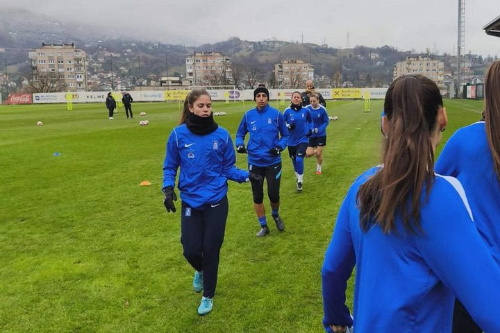 Εθνική Γυναικών: Χωρίς προβλήματα η προπόνηση της Παρασκευής ενόψει Λευκορωσίας