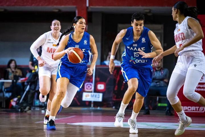 Βόρεια Μακεδονία-Ελλάδα 84-101: Σπουδαία αντίδραση και πρώτη νίκη στα προκριματικά του EuroBasket 2027 με Σπανου, Χριστινάκη και Φασούλα