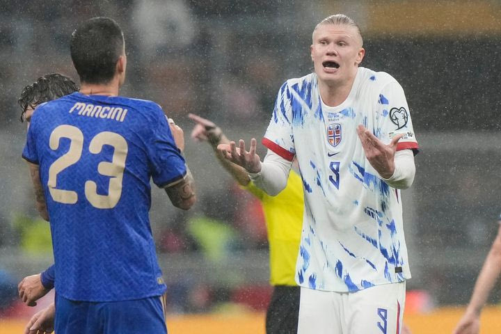 Χάλαντ για την ένταση με Μαντσίνι: “Στο 1-1 άγγιζε τα οπίσθιά μου και του είπα ‘Σ’ ευχαριστώ για το κίνητρο'”