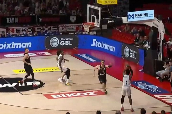 Με 3/3 τρίποντα το ξεκίνημα του Ηρακλή στο ΣΕΦ κόντρα στον Ολυμπιακό