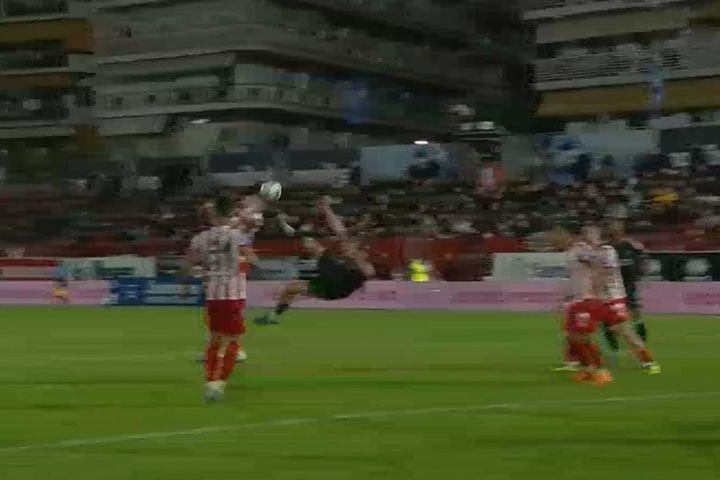 Πανσερραϊκός – Παναθηναϊκός: Απίστευτο γκολ του Γέντβαϊ με ανάποδο ψαλίδι