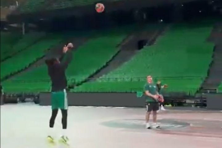 Παναθηναϊκός AKTOR: Το VIDEO του SPORT24 με το 4/5 του Φαρίντ στην προπόνηση των πράσινων