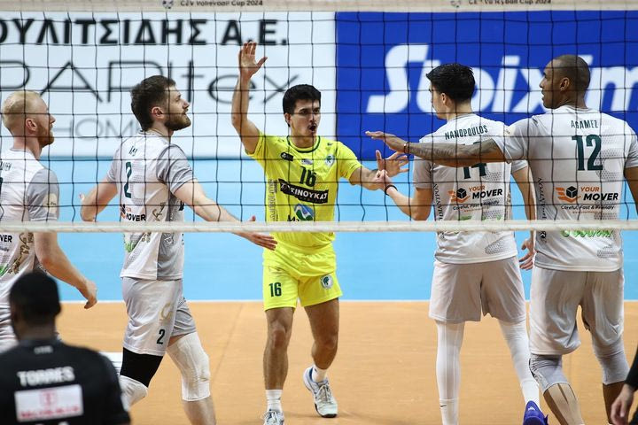 Volley League Ανδρών: Άλωσε την έδρα του ΠΑΟΚ με επιβλητική παράσταση ο Μίλωνας, συνέχισε ακάθεκτος ο Παναθηναϊκός