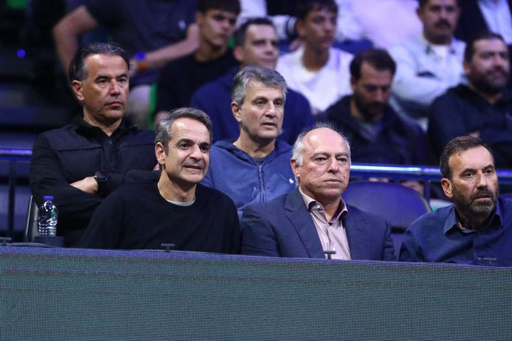 Hellenic Championship: Ο Κυριάκος Μητσοτάκης βρέθηκε στο Telekom Center Athens για τον ημιτελικό του Τζόκοβιτς