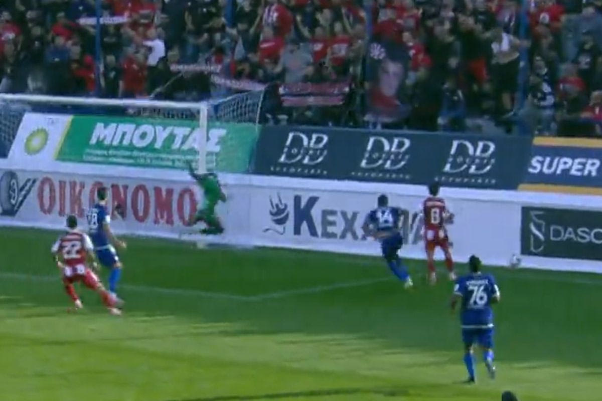 Ο Ροντινέι έκανε την ασίστ και ο Νασιμέντο σκόραρε το 1-0 με καταπληκτική εκτέλεση από το πλάι