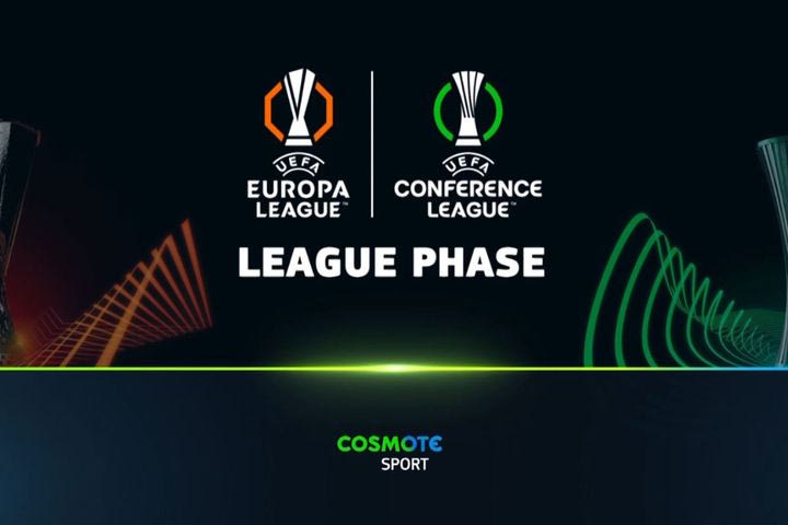UEFA Europa & Conference League: Τα ματς Παναθηναϊκός-Στουρμ Γκρατς & Φιορεντίνα-ΑΕΚ παίζουν στην COSMOTE TV