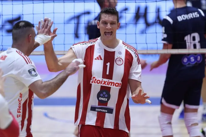 Κηφισιά – Ολυμπιακός 0-3: Οι ερυθρόλευκοι έκαναν το “2 στα 2” με τον Βουρδέρη και άλμα στην 3η θέση της Volley League Ανδρών