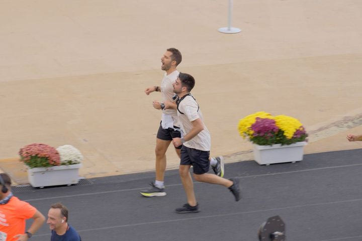 Το πιο δυνατό μήνυμα του Αυθεντικού Μαραθωνίου από τον Μάριο Σαρέλλα