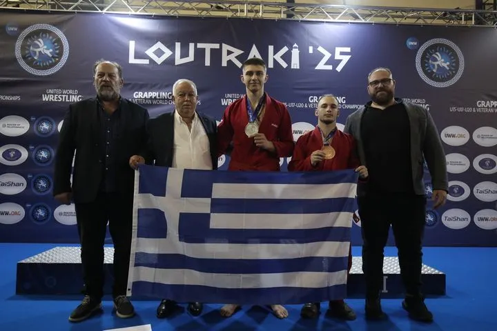 Παγκόσμιο Πρωτάθλημα Grappling: Ασημένιο μετάλλιο ο Ζανγκελίδης, χάλκινο ο Γραμμένος στο Λουτράκι