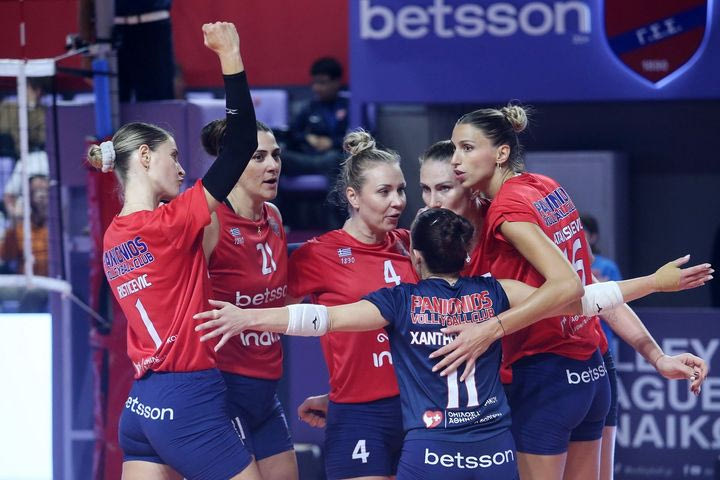 Volley League Γυναικών: Ο Πανιώνιος Betsson έφερε τούμπα τον ΑΟ Θήρας και επέστρεψε στις νίκες, διπλά για Θέτιδα και ΠΑΟΚ