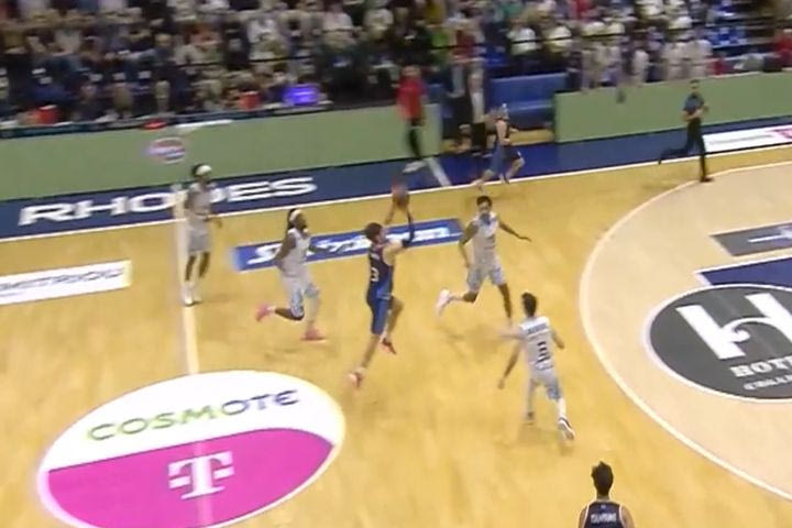 Κολοσσός – Πανιώνιος: Ασύλληπτο buzzer-beater από τον Τζορτζ Πάπας