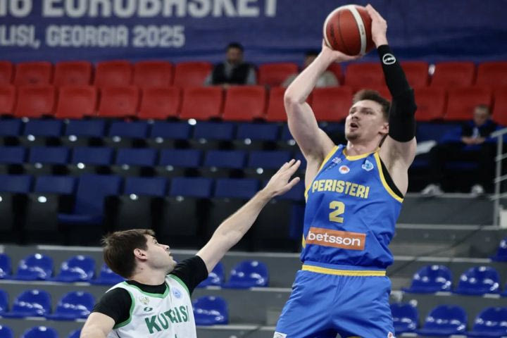 Κουταΐσι – Περιστέρι Betsson 53-101:  Κατοστάρα πρόκρισης, το Περιστέρι Betsson πέρασε άνετα από τη Γεωργία και “κλείδωσε” τη 2η θέση