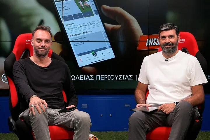 Οι Θέμης Καίσαρης και Παντελής Βλαχόπουλος