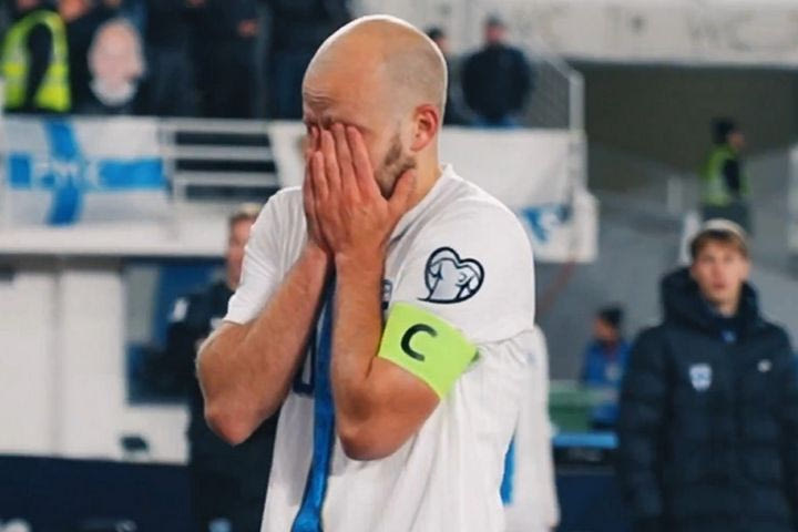 Ο Τεέμου Πούκι δάκρυσε απο συγκίνηση, στο αντίο του στην εθνική ομάδα της Φινλανδίας